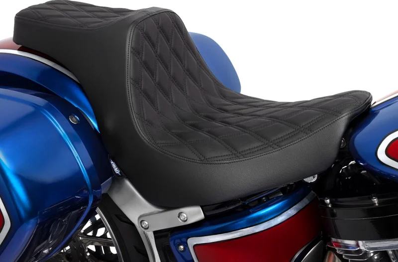 Drag Specialties SEAT PREDATOR III 2-UP DOUBLE