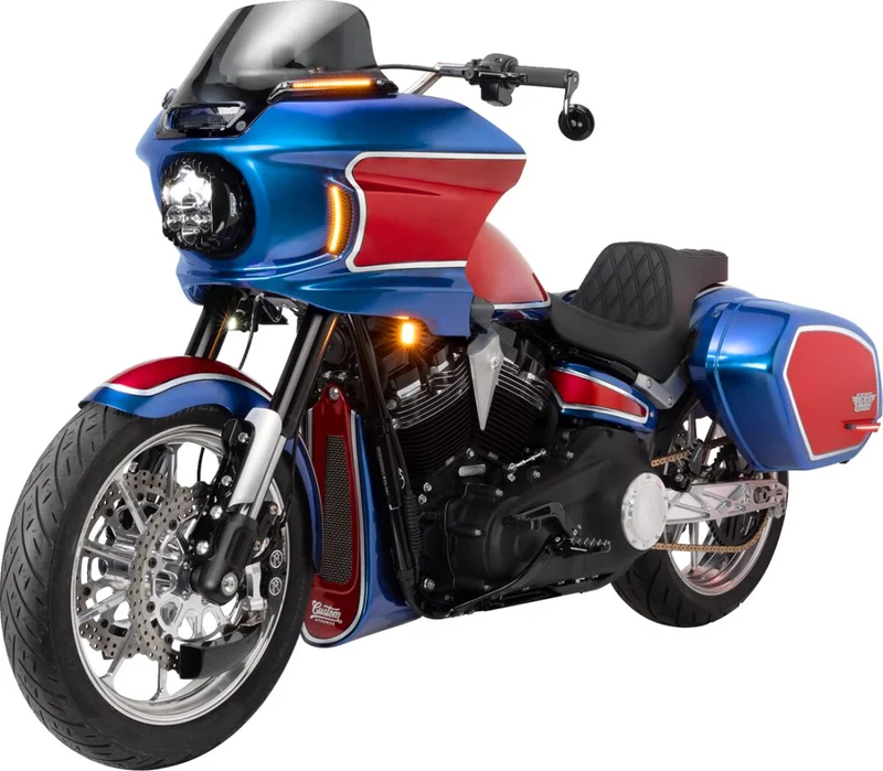 Drag Specialties SEAT PREDATOR III 2-UP DOUBLE