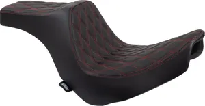 Drag Specialties SEAT PREDATOR III 2-UP DOUBLE 