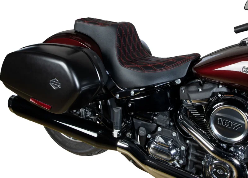 Drag Specialties SEAT PREDATOR III 2-UP DOUBLE