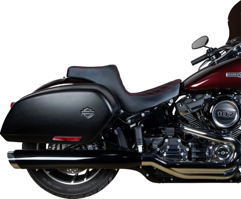 Drag Specialties SEAT PREDATOR III 2-UP DOUBLE