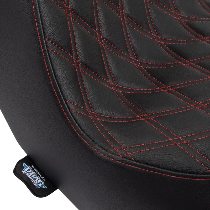 Drag Specialties SEAT PREDATOR III 2-UP DOUBLE