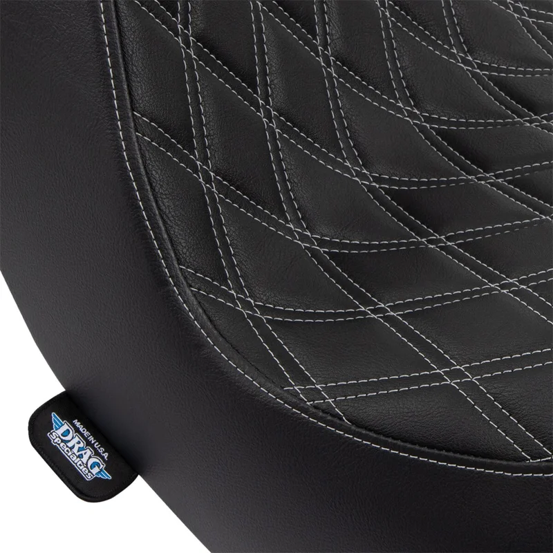 Drag Specialties SEAT PREDATOR III 2-UP DOUBLE