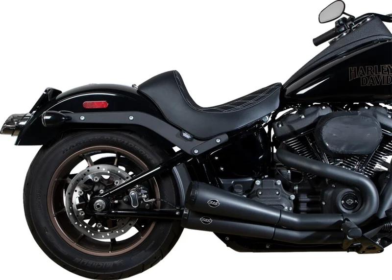 Drag Specialties SEAT SOLO DOUBLE DIAMOND SILVE
