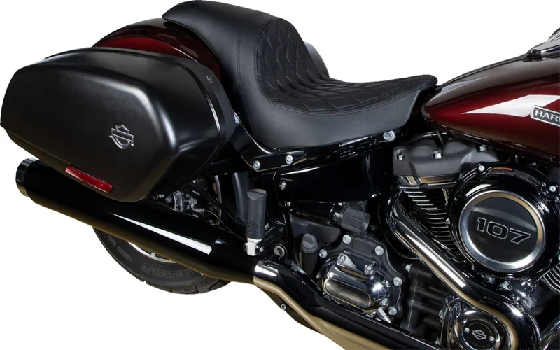 Drag Specialties SEAT PREDATOR DOUBLE DIAMOND