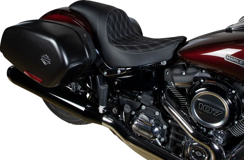 Drag Specialties SEAT PREDATOR DOUBLE DIAMOND S