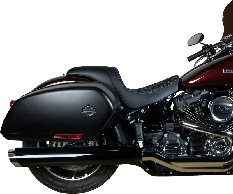 Drag Specialties SEAT PREDATOR DOUBLE DIAMOND S