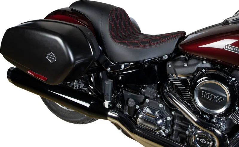 Drag Specialties SEAT PREDATOR DOUBLE DIAMOND R