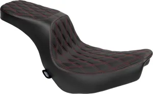 Drag Specialties SEAT PREDATOR 2-UP DOUBLE DIAM