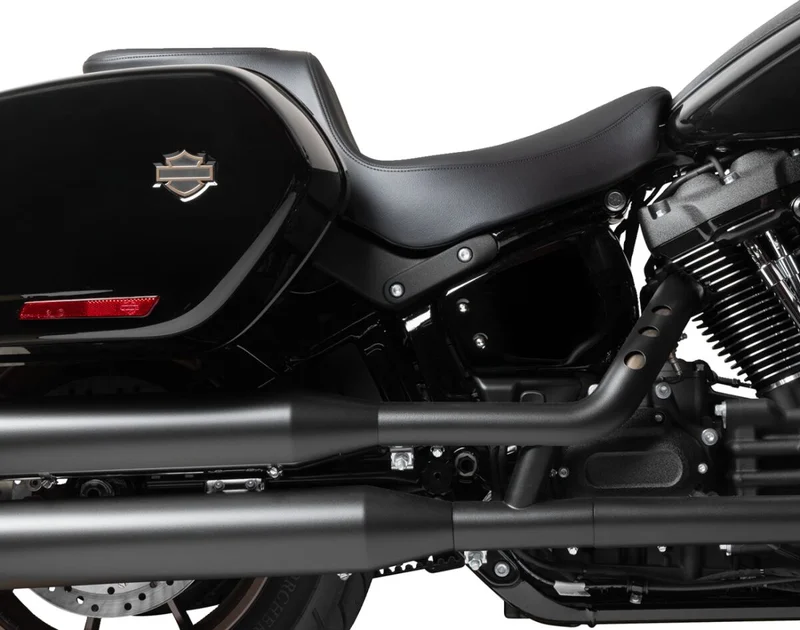 Drag Specialties SEAT PREDATOR 2-UP SOLAR LEATH