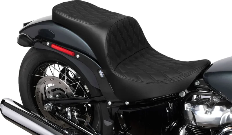 Drag Specialties SEAT FREEDOM 2-UP DOUBLE DIAMO