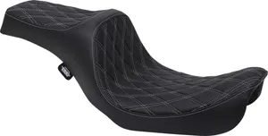 Drag Specialties SEAT PREDATOR III DOUBLE DIAMO