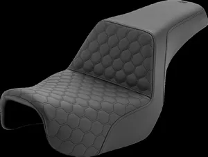 Saddlemen SEAT STEP UP FXD 07-17 - HONEY
