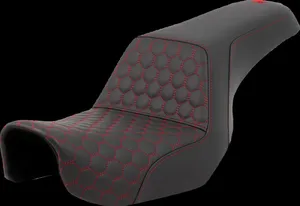 Saddlemen SEAT STEP UP HC RED STITCH