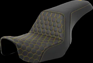 Saddlemen SEAT STEP UP HC GOLD STITCH