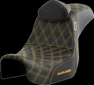 Saddlemen SEAT SDC PERF GRIPPER W/BR GOL