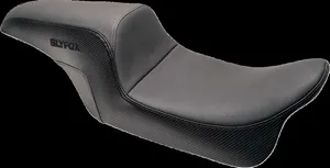 SlyFox SEAT DRIFTER BLK LOGO DYNA 06-