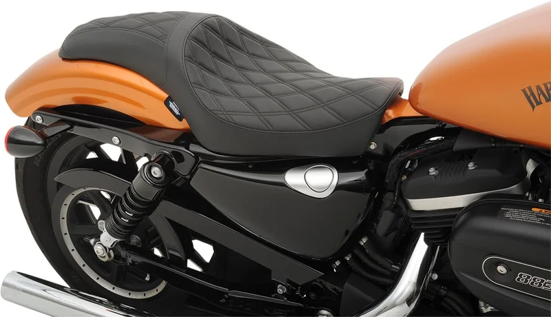 Drag Specialties SEAT PREDATOR DOUBLE DIAMOND