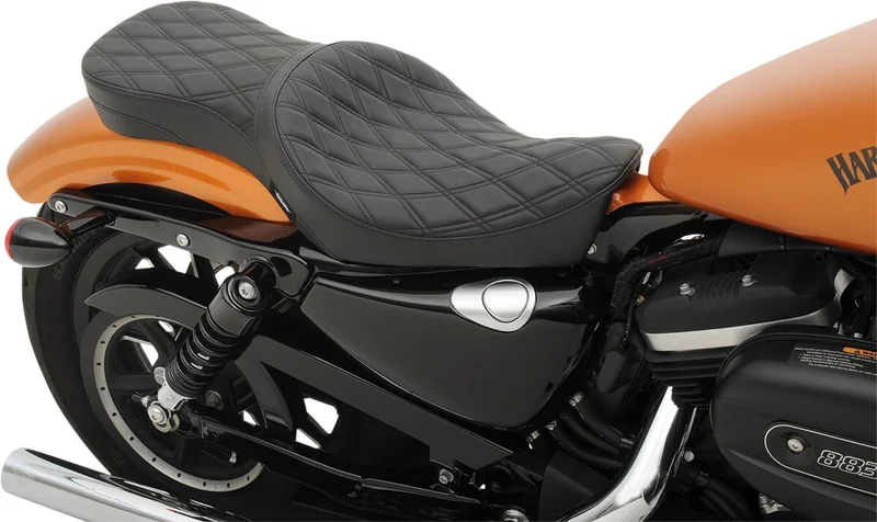 Drag Specialties SEAT DOUBLE BUCKET DOUBLE DIAM