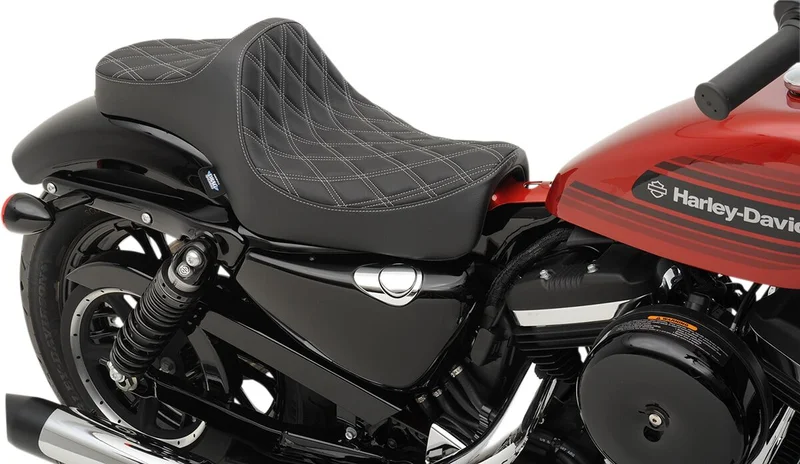 Drag Specialties SEAT PREDATOR III DOUBLE DIAMO