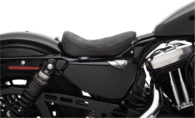 Drag Specialties SEAT BOBBER SOLO DOUBLE DIAMON