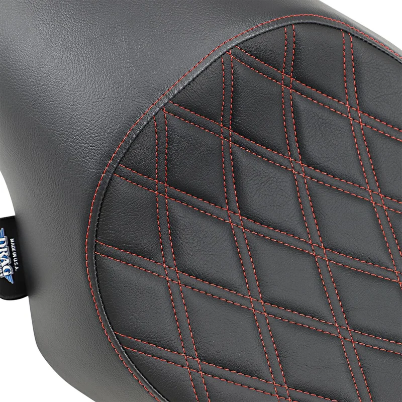 Drag Specialties SEAT SOLO 3/4 DOUBLE DIAMOND R