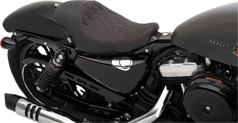 Drag Specialties SEAT SOLO 3/4 DOUBLE DIAMOND R