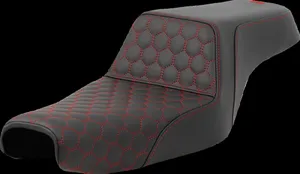 Saddlemen SEAT STEP UP HC RED STITCH