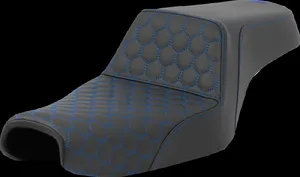 Saddlemen SEAT STEP UP HC BLUE STITCH