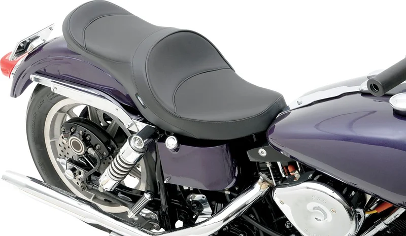Drag Specialties SEAT DOUBLE BASKET SMOOTH
