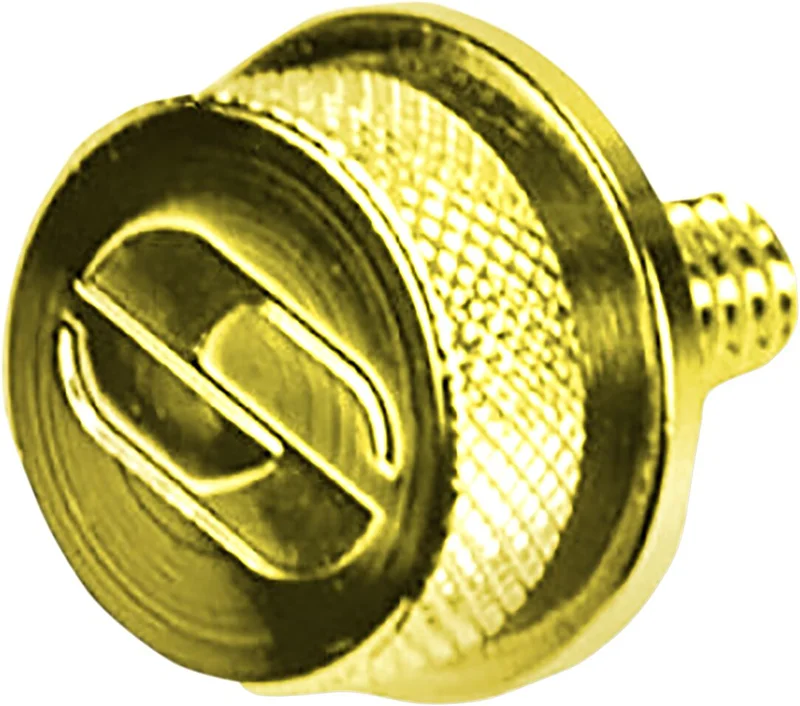 Saddlemen SEAT KNOB GOLD 1/4 - 20