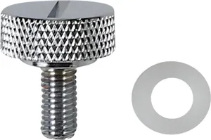 Drag Specialties SEAT KNOB CHM SLOT 1/4-28