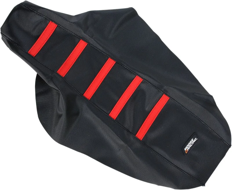 Moose Offroad RIBBED SEAT COVER BLACK/RED