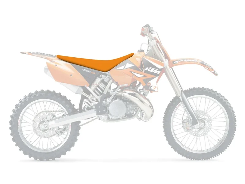 BLACKBIRD RACING PYRAMID SEAT COVER ORANGE