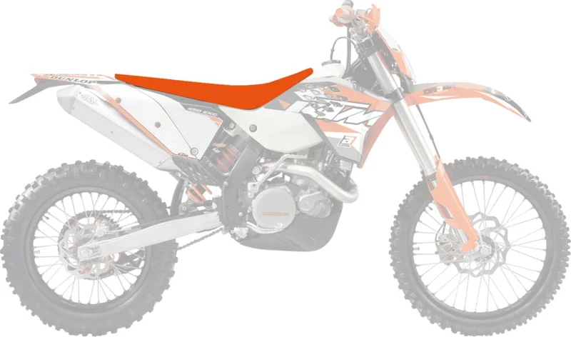BLACKBIRD RACING PYRAMID SEAT COVER ORANGE