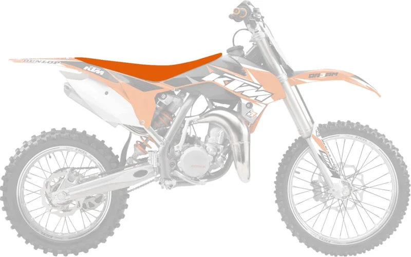 BLACKBIRD RACING PYRAMID SEAT COVER ORANGE