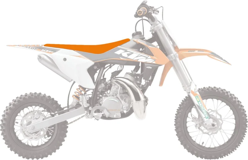 BLACKBIRD RACING PYRAMID SEAT COVER ORANGE