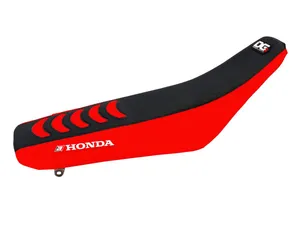BLACKBIRD RACING DOUBLE GRIP 3 SEAT COVER RED/BLACK