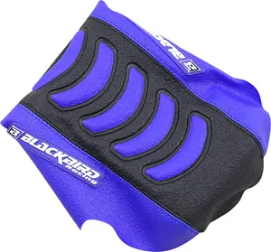 BLACKBIRD RACING DOUBLE GRIP 3 SEAT COVER BLUE/BLACK