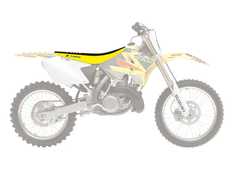 BLACKBIRD RACING DOUBLE GRIP 3 SEAT COVER YELLOW/BLACK