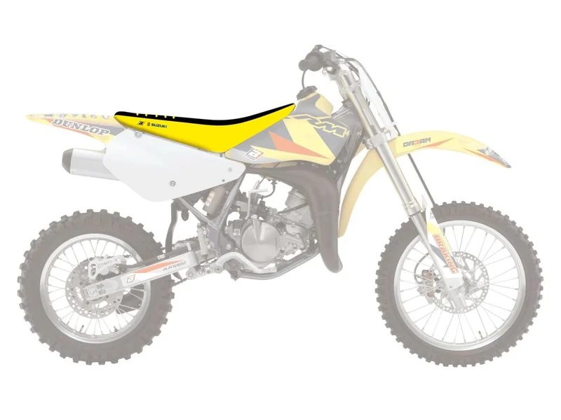BLACKBIRD RACING DOUBLE GRIP 3 SEAT COVER YELLOW/BLACK