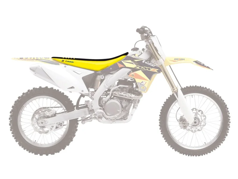 BLACKBIRD RACING DOUBLE GRIP 3 SEAT COVER YELLOW/BLACK