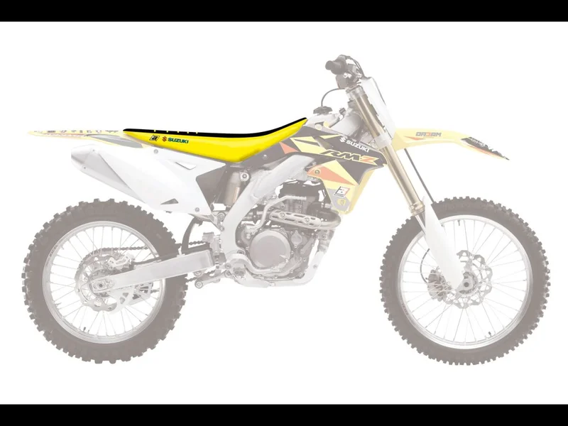 BLACKBIRD RACING DOUBLE GRIP 3 SEAT COVER YELLOW/BLACK