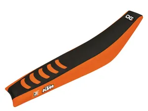 BLACKBIRD RACING DOUBLE GRIP 3 SEAT COVER ORANGE/BLACK
