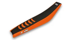 BLACKBIRD RACING DOUBLE GRIP 3 SEAT COVER ORANGE/BLACK