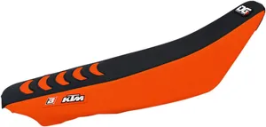 BLACKBIRD RACING DOUBLE GRIP 3 SEAT COVER ORANGE/BLACK