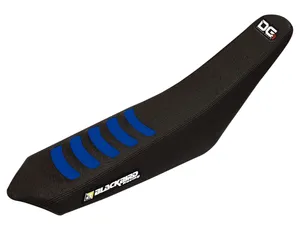 BLACKBIRD RACING DOUBLE GRIP 3 SEAT COVER BLACK/BLUE