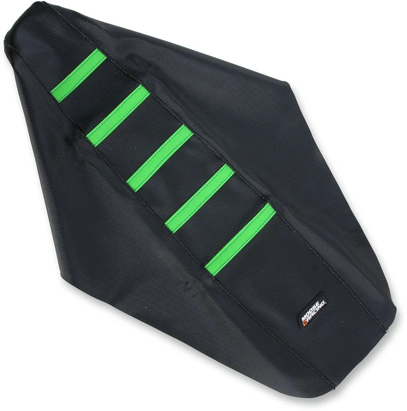 Moose Offroad RIBBED SEAT COVER BLACK/GREEN