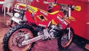 TECNOSEL SEATCOVER TEAM SUZUKI 98