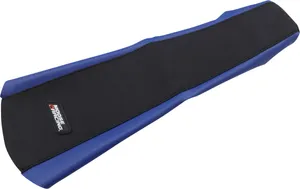 MOOSE OFFROAD HARD-PARTS SEAT COVER YAM BLUE/BLACK